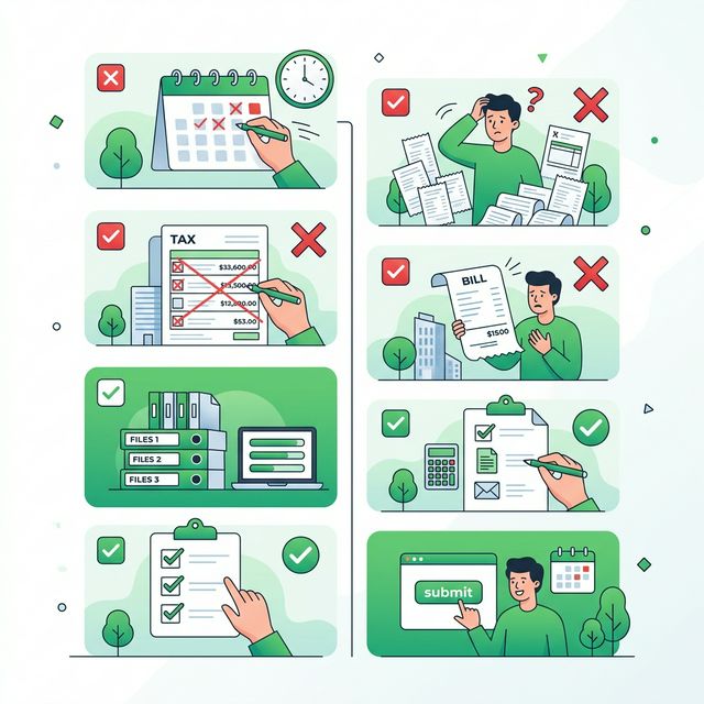 Errores frecuentes al introducir datos en la declaracion de la renta