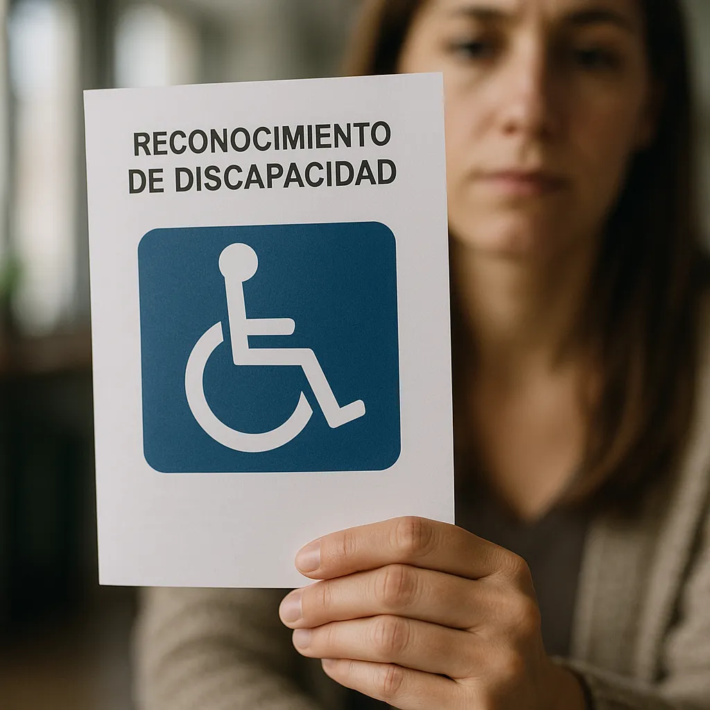 Foto editorial sobre grado discapacidad - CentroLegal