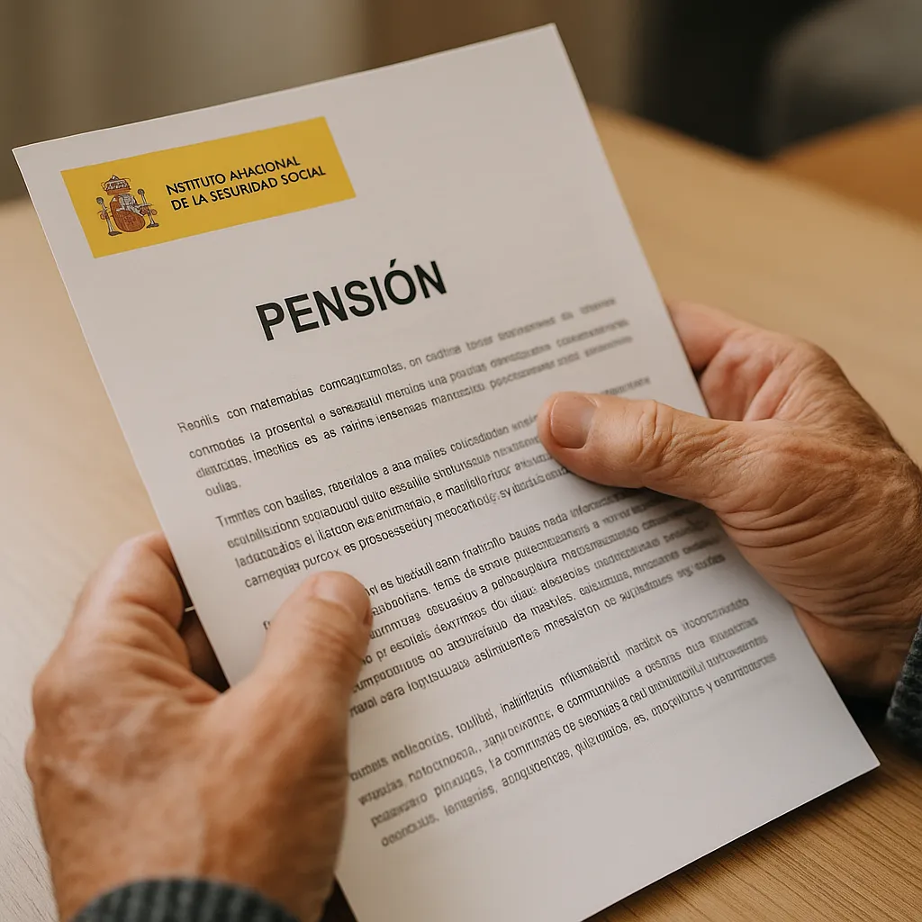 Foto editorial sobre pension jubilacion - CentroLegal